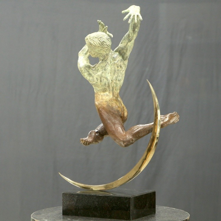 Dance of Freedom limited edition bronze sculpture 4 of 14