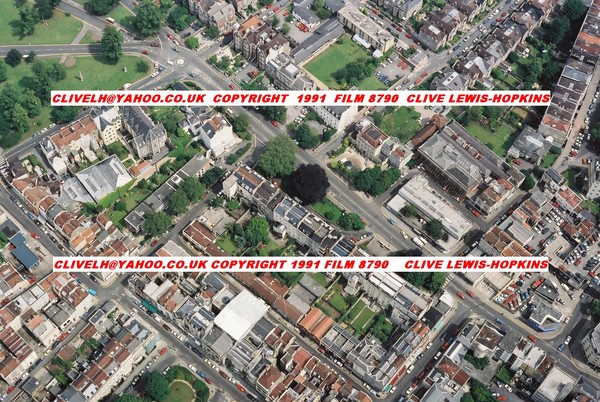 Aerial photo of Clifton Down Rd,  Bristol   BS8