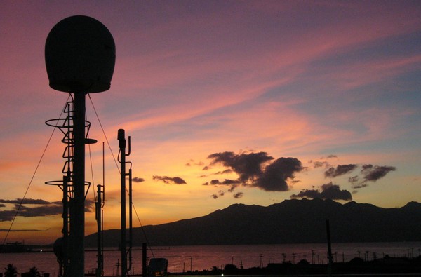 Beautiful Tropical Sunset Subic Bay, Philippines