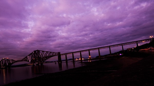 Forth Rail Bridge - Dusk