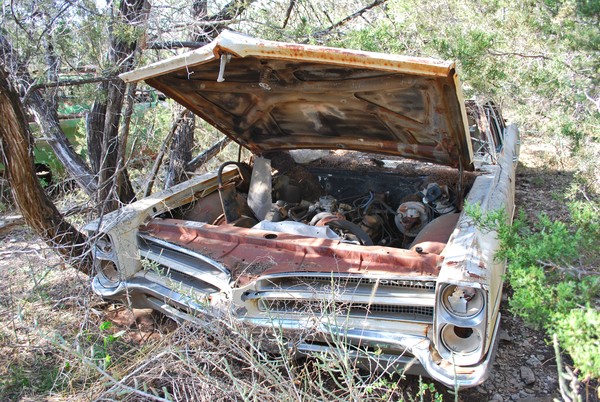 Old Car on the Hill