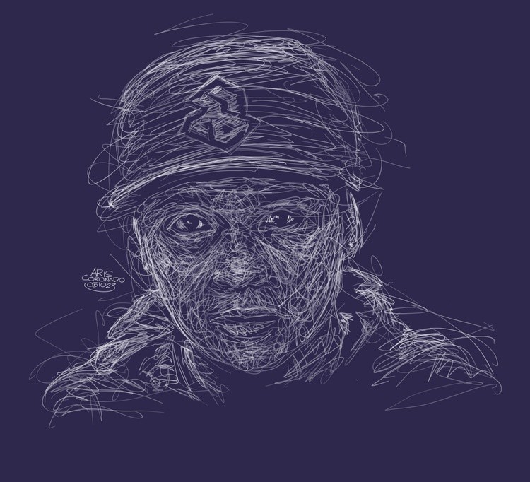 Scribble Art Portrait - PIO