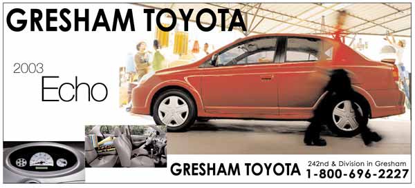 This is a spec ad I did for Gresham Toyota