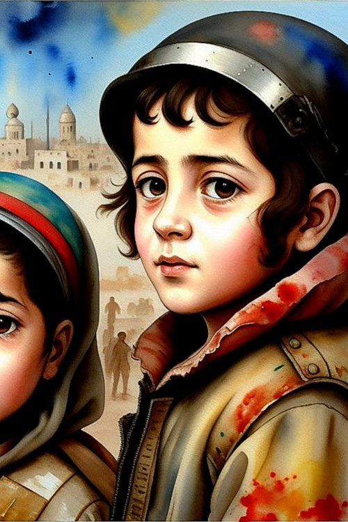 CHILDREN OF WAR (CIVIL WAR) SYRIA 10