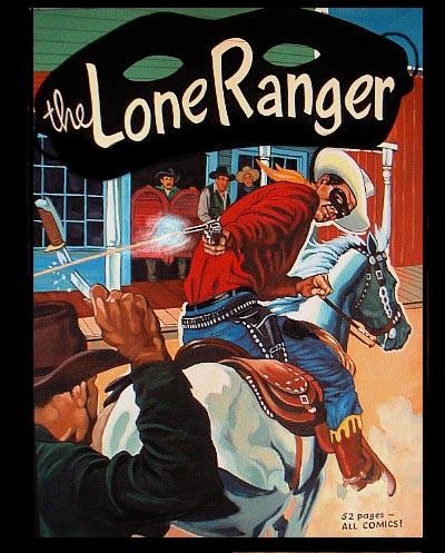 Lone Ranger / Cover reproduction 24x30