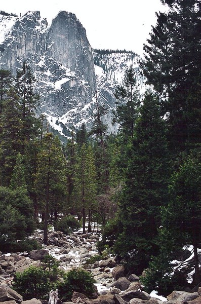 Snow in Yosemite