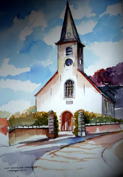 Church Sint-Kornelius-Horebeke (Flanders)