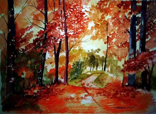 Autumn trees 2012