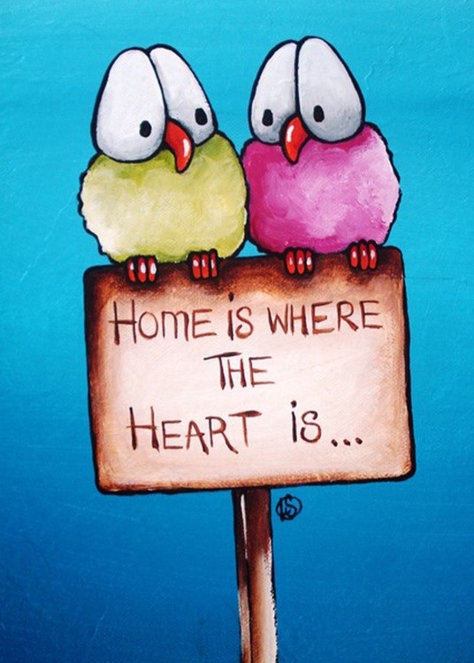 Where the heart is...