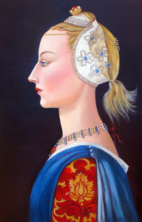Paolo Uccello - ritratto di giovane donna