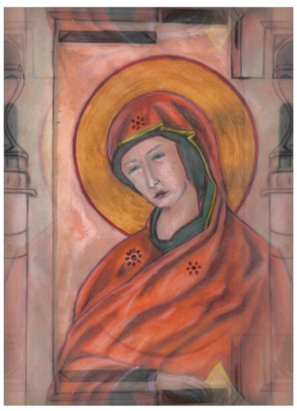 Maria Byzantine icon