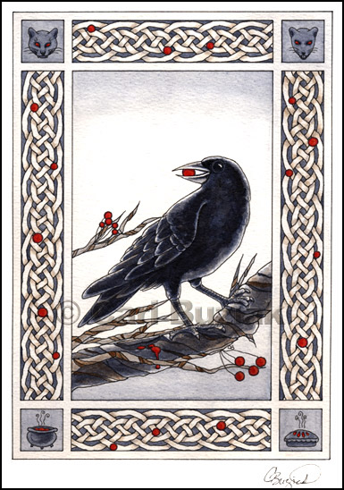 The Raven (c)2001, Cari Buziak