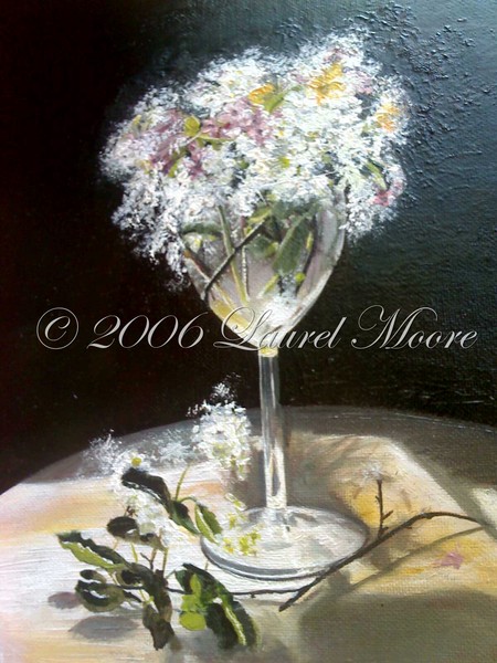 'Summer Champagne' wild flowers by Laurel Moore