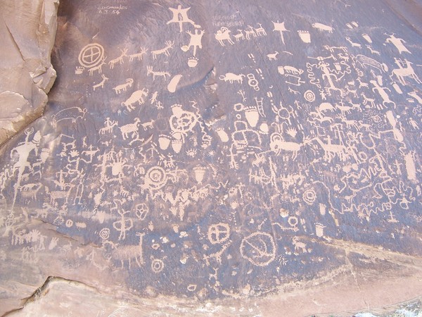 Newspaper Rock Petroglyphs