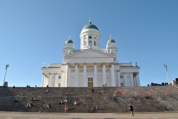 Senate Place and Luteran Church. Helsinki.