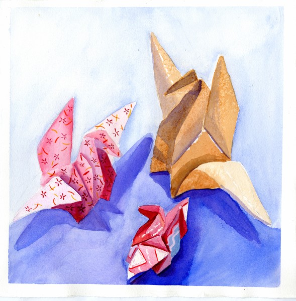 Paper Cranes 