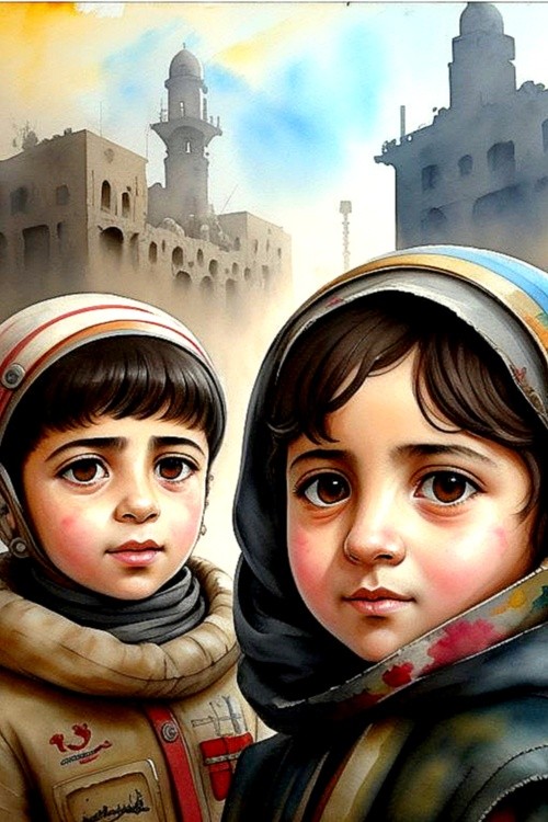 CHILDREN OF WAR (CIVIL WAR) SYRIA 13