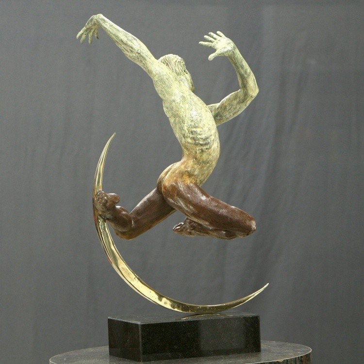 Dance of Freedom limited edition bronze sculpture 4 of 14