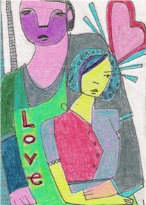 Love - ACEO