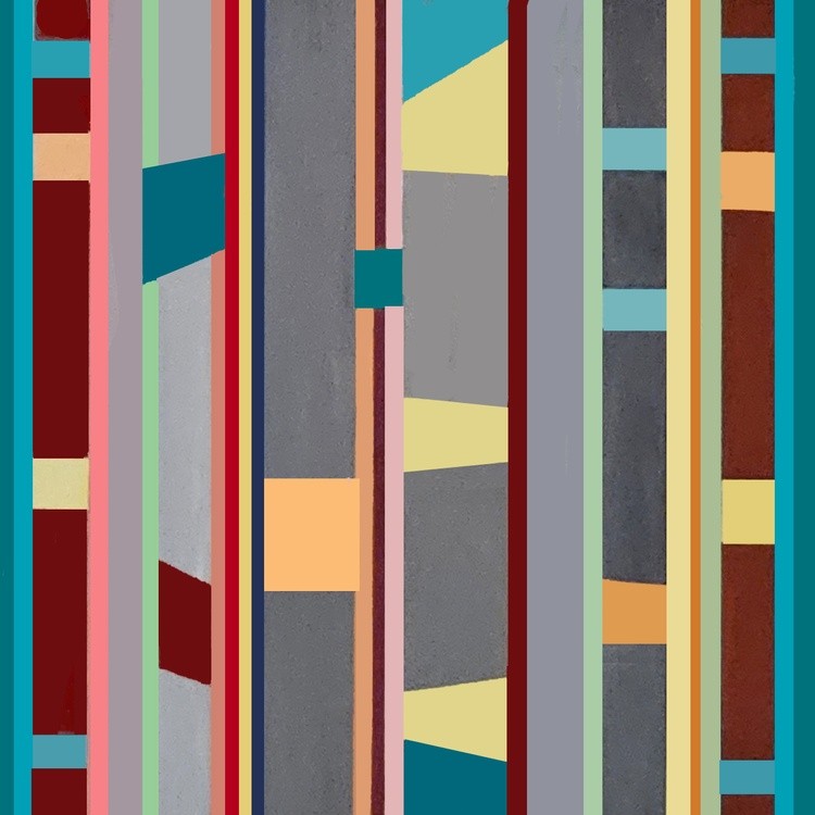 Vanessa Ryan - Prism Series - Acrylic on Canvas - City View 