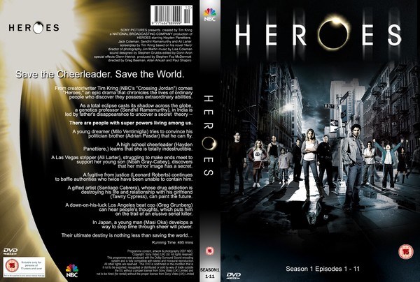 Heroes dvd cover