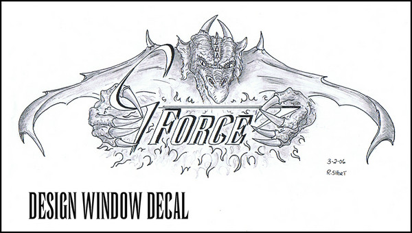 G-FORCE (window decal)
