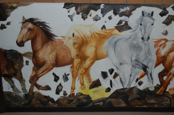 Updated Horse Mural