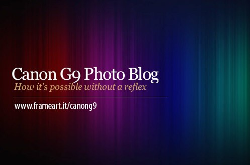 Canon G9 Photo Blog