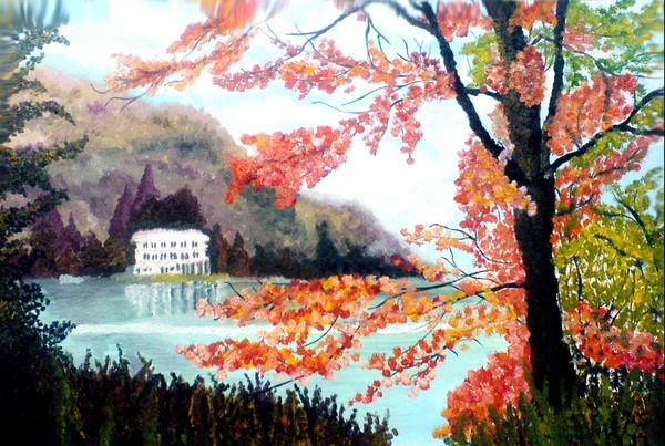 Autumn lake