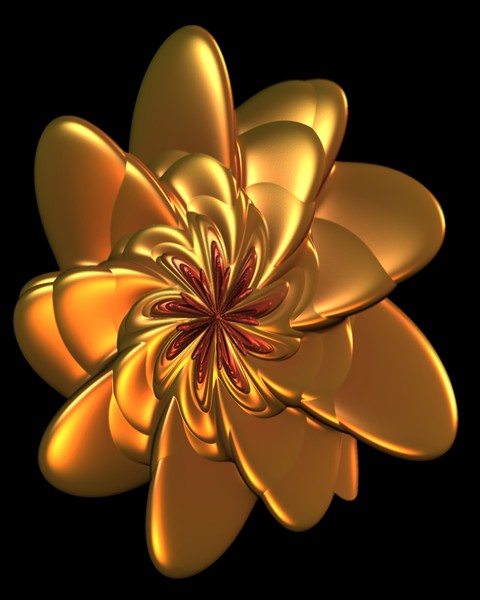 Golden Fire Flower