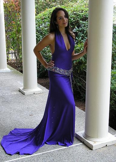 Michelle in Purple