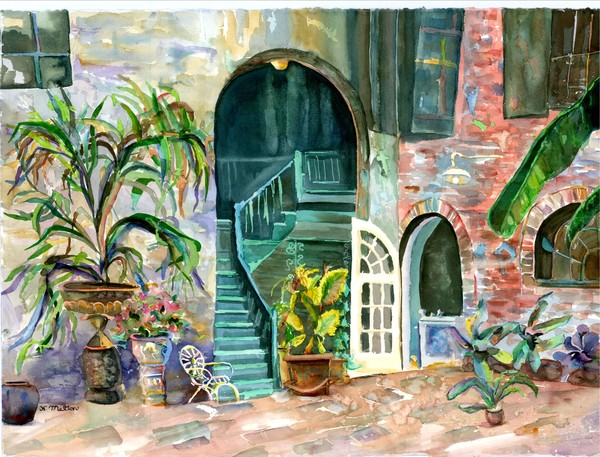 New Orleans Courtyard