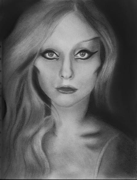 Lady Gaga BTW Portrait 