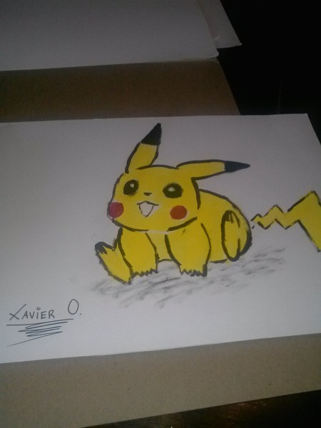 pikachu painting