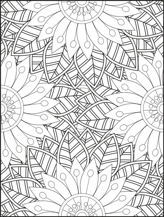 Abstract Coloring Pages 56