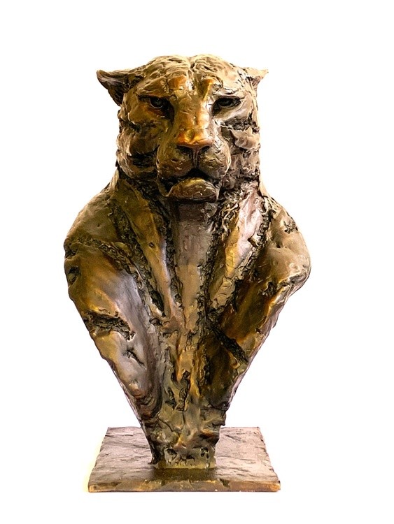 LEOPARD BUST  (Ltd Ed of 15 only)