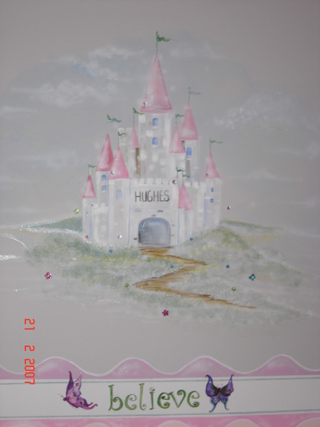 castle/mural