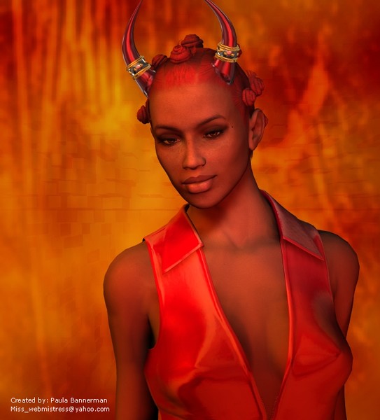 Devilish girl