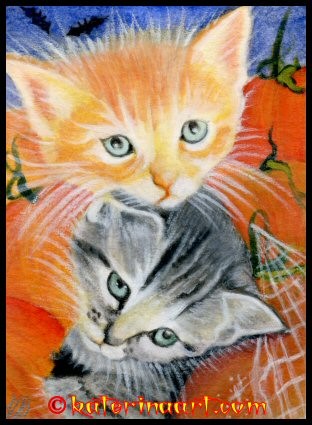 Halloween Critters ACEO