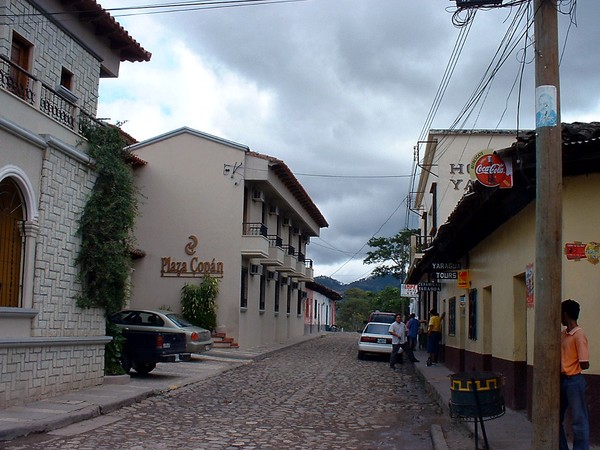 Streets of Copan, Honduras