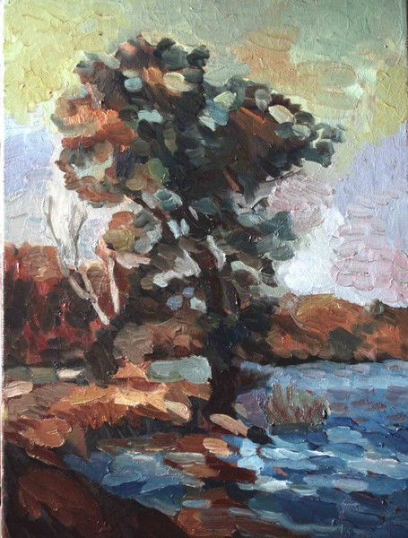 Tree by the river
