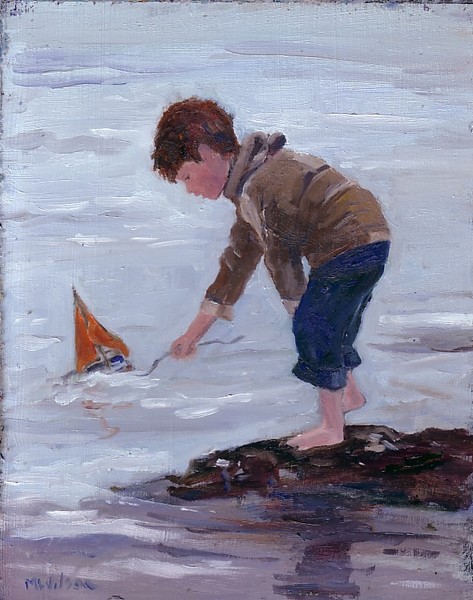 Boy on the Shore