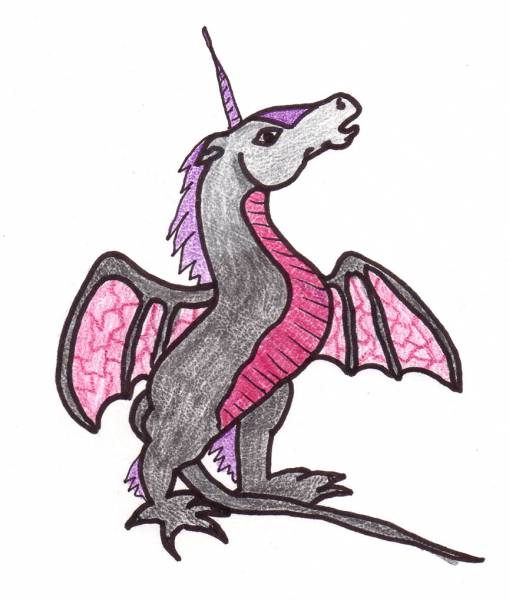 Dragon-Horse creature