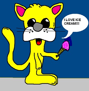 CATS LIKE ICE CREAM TOO!