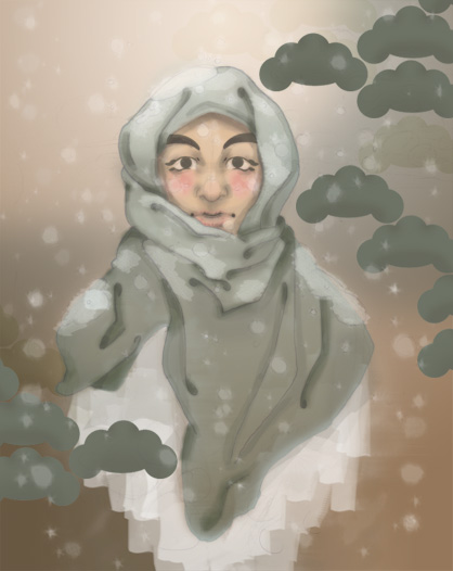 snow ghost