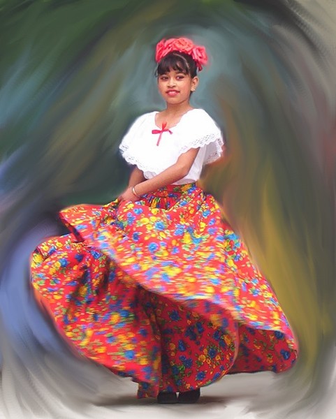 Young Mexican Dancer 