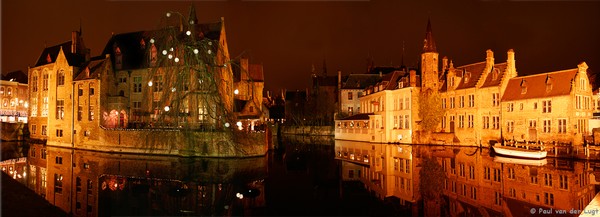 Brugge (Belgium) by night