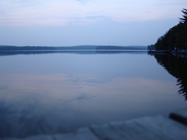 lake at twilight