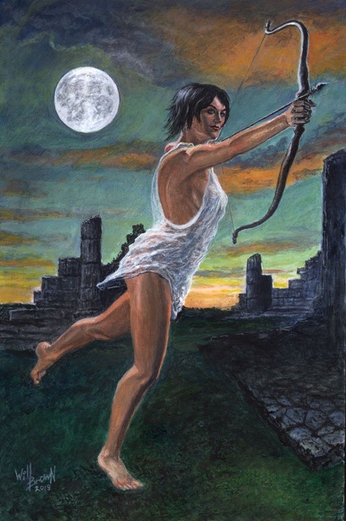 Diana the Hunter Goddess