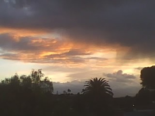 Incredible sky before the storm